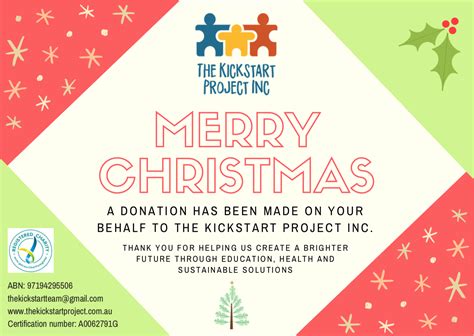 christmas charity gift cards